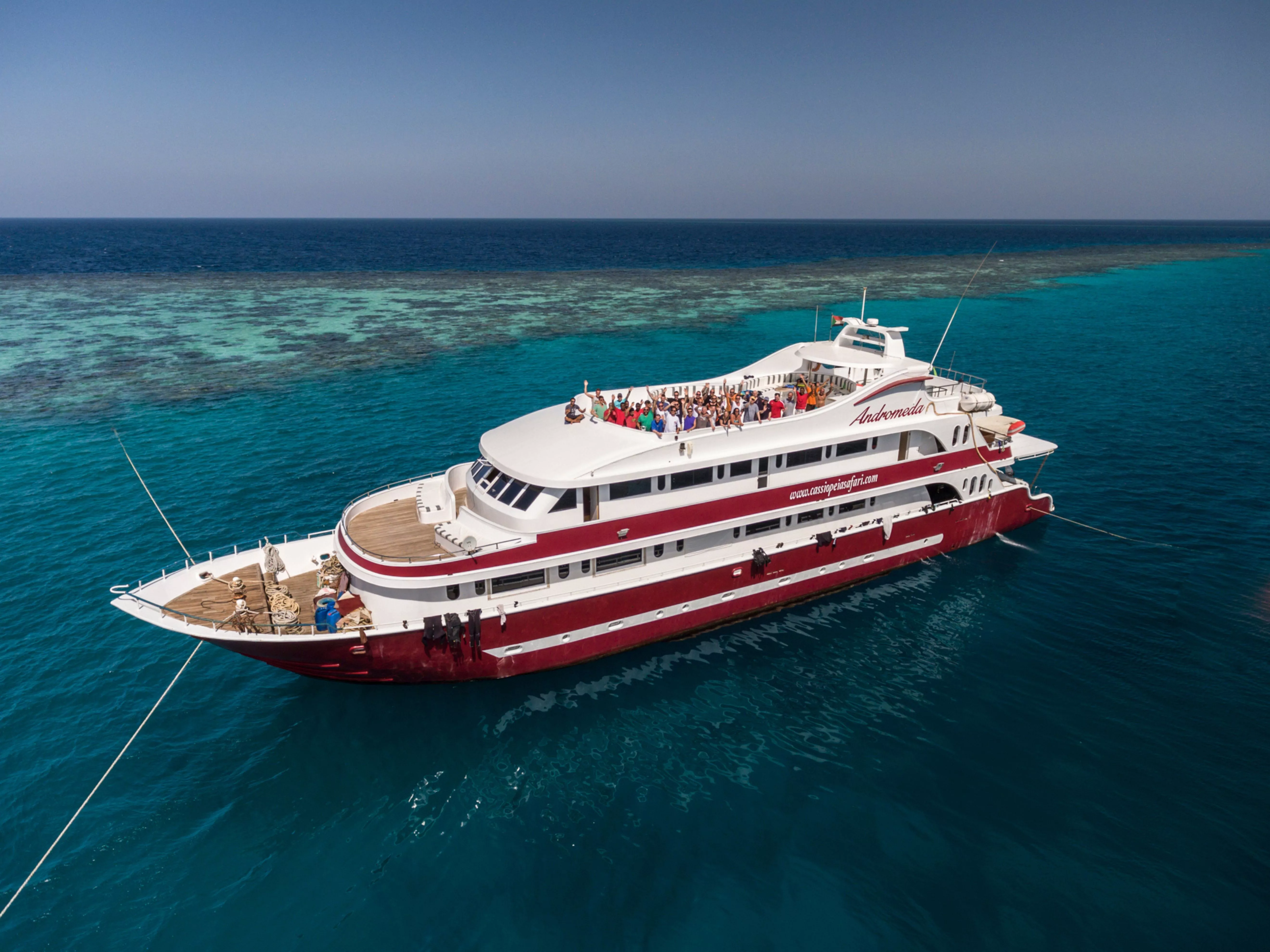 M/Y Andromeda Liveaboard in Saudi Arabia